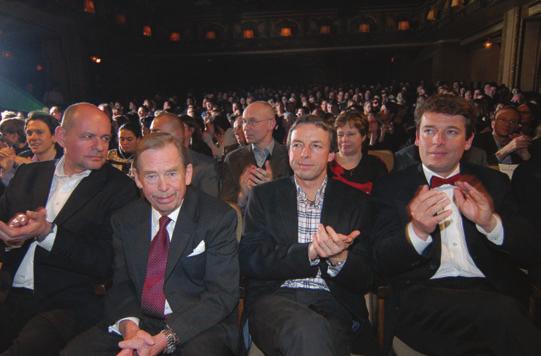 He personally attended the opening in the Prague Crossroads
