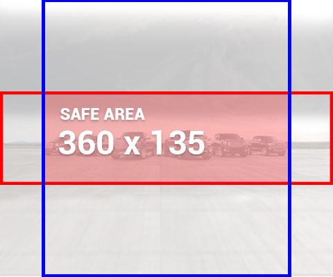 Sales Event Guidelines and Specs IMAGE FRAME Breakpoint #4 Ideal Image Size & Safe Area