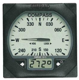 Operation of IS15 Compass 4 OPERATION OF IS15 COMPASS INSTRUMENT Scale Arrow Pointer LCD Arrow Legend Left button Right button LCD display 4.