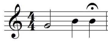 MUSICAL SYMBOLS 11. This symbol is called. a. a crescendo b. a time signature c. a key signature d. a measure 12. A tells you to. a. play faster. b. play louder. c. play slower. d. play more quietly.