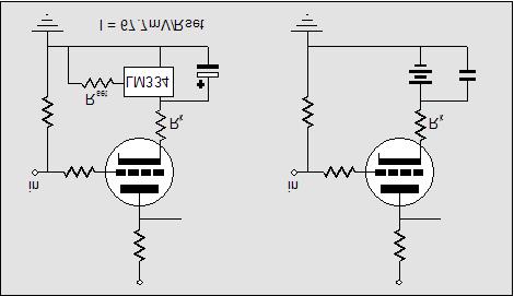 Constant-current draw amplifier We can take this principle of semi-bypassing to other topologies.
