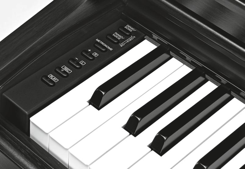YDP-143 Captivating sound, inspiring features, incredible value ARIUS YDP-143 Highlights Graded Hammer Standard (GHS) keyboard with 88 keys and matte-inished black keys Pure CF Sound Engine 10 voices