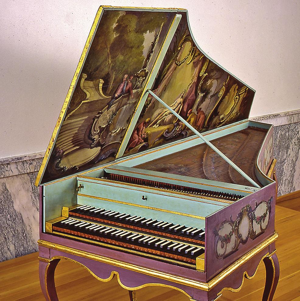 Harpsichord by Jacques Germain