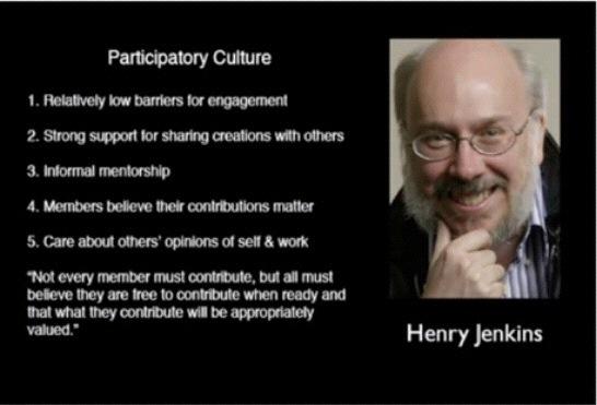 Henry Jenkins, TED Talk, 2010
