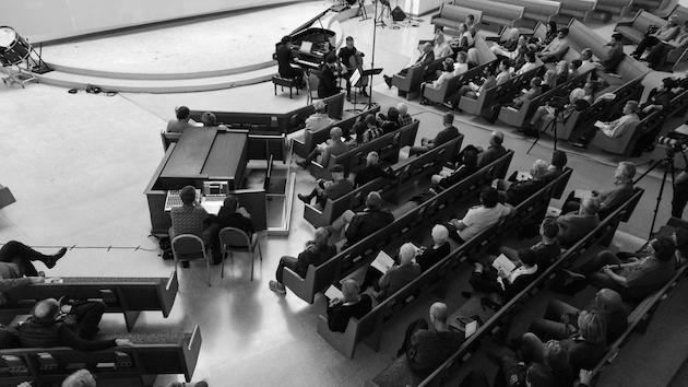 The First Presbyterian Church venue in Santa Monica Credit: Kerianne Pinkstaff Sunday s matinee concert in Santa Monica was a perfect example of Kaleidoscope at work.