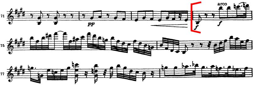 Set 3 Violin Page 3 of 4 Symphony No. 4 in E minor, Op. 98 Johannes Brahms Mvt. 2.