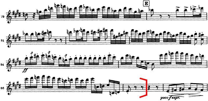 Time Signature 6/8 Eighth note = 80 This excerpt should be prepared for All-State
