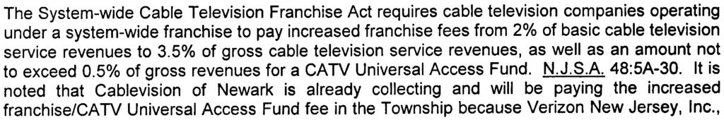 the municipality and the cable television company. The negotiated terms of the provision of equipment and training shall conform with N.J.A.C. 14:18-15.