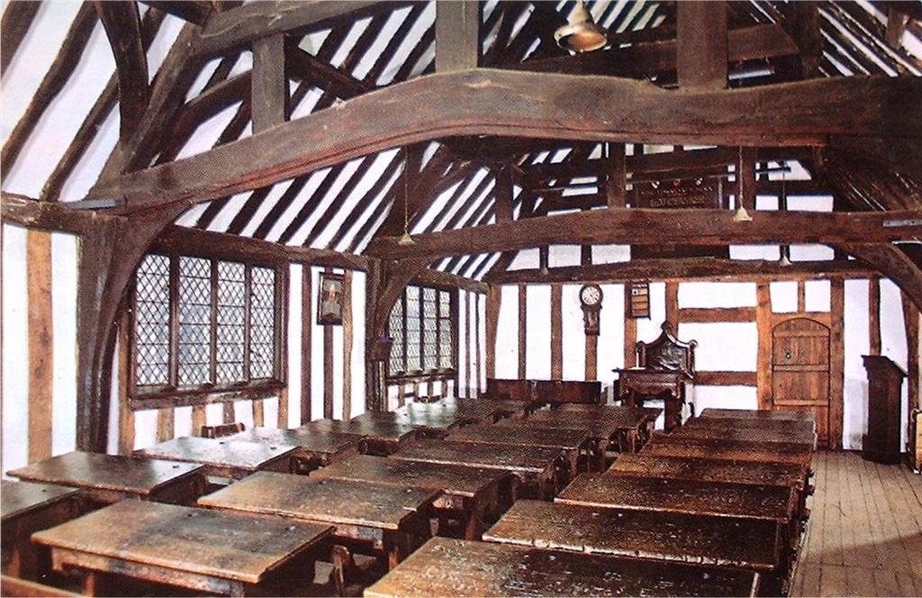 almost certainly attended the King s New School in Stratford (chartered in 1553); actual attendance records for this period do not survive; the school lies less than a mile from the Shakespeare