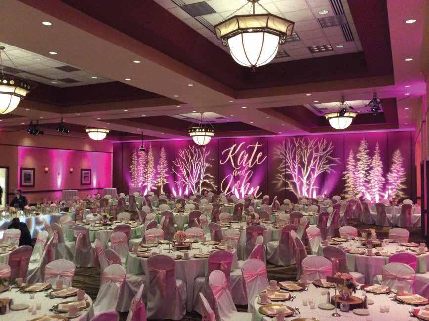 WEDDING & EVENT LIGHTING Make your event THE ONE to remember A beautifully lit event space creates a timeless experience for you and your guests.