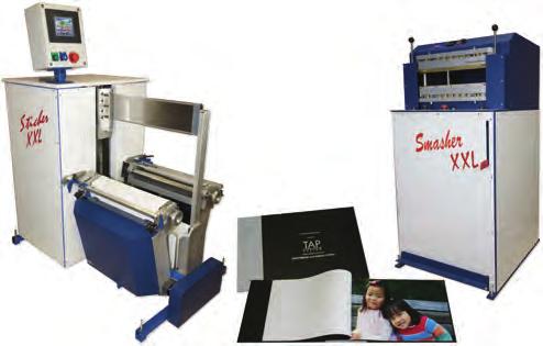 The ODM bookbinding system is easily scalable to fit your production requirements.