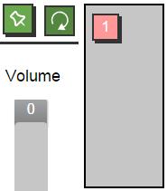 9 Audio Level Slider The volume audio slider appears on the right side of the page and can be toggled to mute and unmute, if required (see Section 9.6).