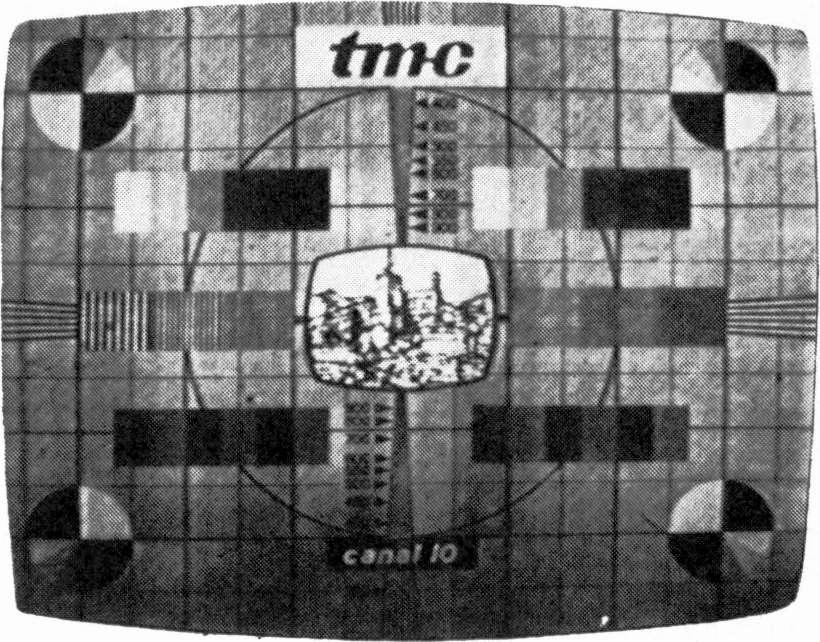 551 DATA PANEL 27-2nd series Test card used by Israel. New Tele Monte Carlo test card. r 111 ERR SPE U New Tele Luxembourg test card. New USSR test pattern.