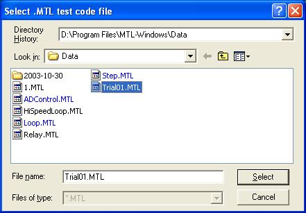 Of course, once a sample or test setup is tuned, it can be saved as a test setup for future usage.