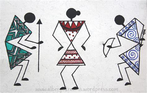 ART on Play with shapes this summer and prepare beautiful Warli