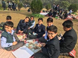 EXCURSION -LODHI GARDENS Students of classes P4 and P5 went for a picnic to Lodhi