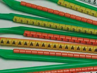 SM-01 SNAP-ON CABLE MARKERS - 40 C +150 C SM-01 Cable markers 