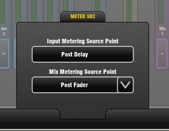 This does not affect the fader strip or other screen metering.