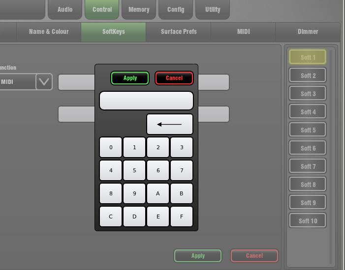 Tempo - Assign to any of the 8 FX L or R tap Custom MIDI - Transmit a custom MIDI message string Talkback Assign - Talkback to different outputs Level Up Tap to increase level for faders Level Down