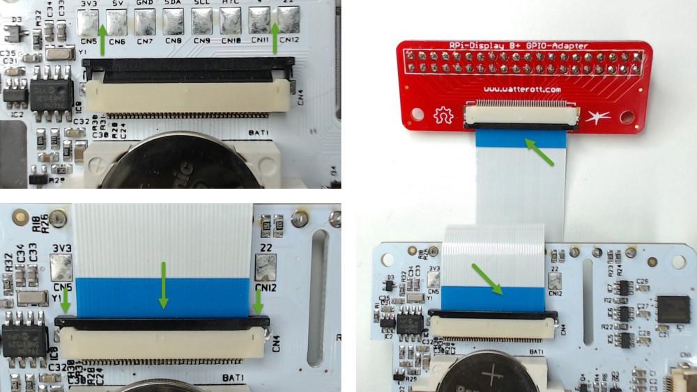 Note that these instructions only apply to the PaPiRus HAT If you need to place the PaPiRus HAT board elsewhere in your project than on the Raspberry Pi GPIO header then you can use the GPIO adapter