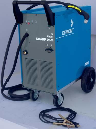 SHARP M Plasma power source for cutting of all conducting metals. Three-phase input voltage.