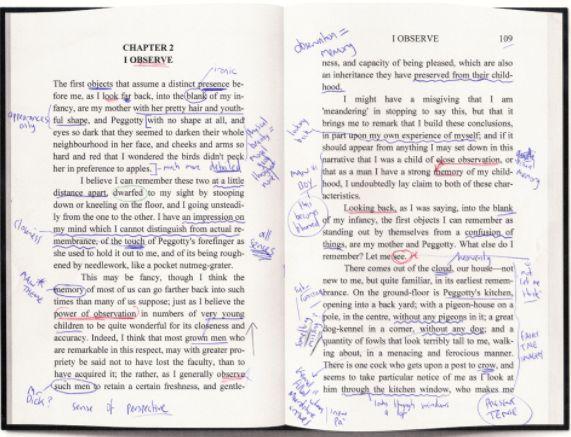 Record your notes directly in the book or on post-it notes, reflecting
