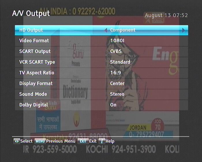 38 Preference Settings 42 Video and audio settings You have to configure the video and audio settings appropriately for your television set and other devices Select the Settings > A/V Output menu You
