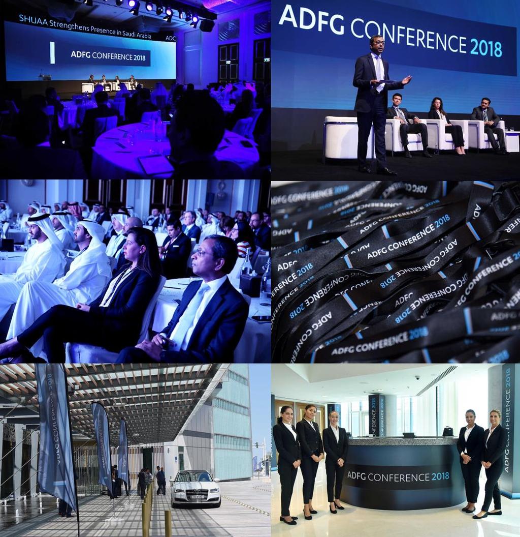Abu Dhabi Financial Group Conference 2018 The event was held in the Four seasons hotel of Abu Dhabi with over 600 VIP guests.