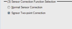 Monitor "Process value" and input the correction offset value. * 1 7.