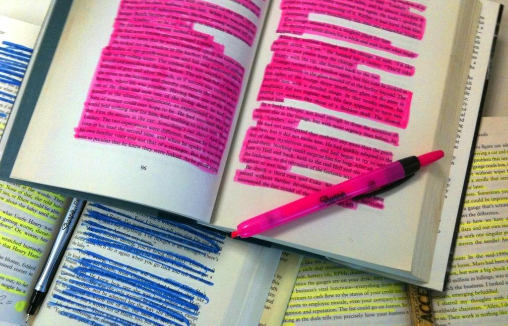 NOTE: Annotation is not just highlighting.