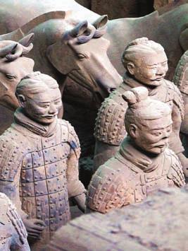 Sightseeing Visit one of the world s great discoveries; 6,000 life-size terra-cotta soldiers with individual facial expressions.