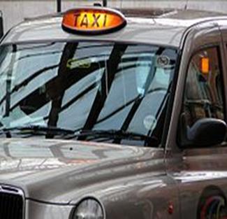 When a sign saying TAXI is illuminated, it means the vehicle is available for hire.