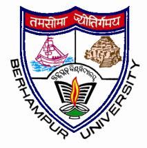 BERHAMPUR UNIVERSITY COURSE OF STUDIES FOR THE M. PHIL. AND PRE-PH. D.