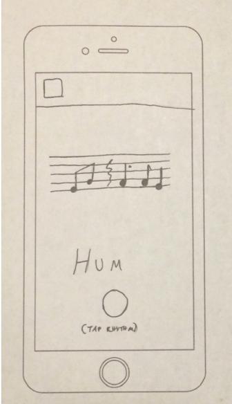 Prototype 1: Hum important to let the user record the beat first and then