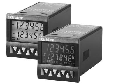The multifunction preset counters Codix 923 / 924 can be used universally.