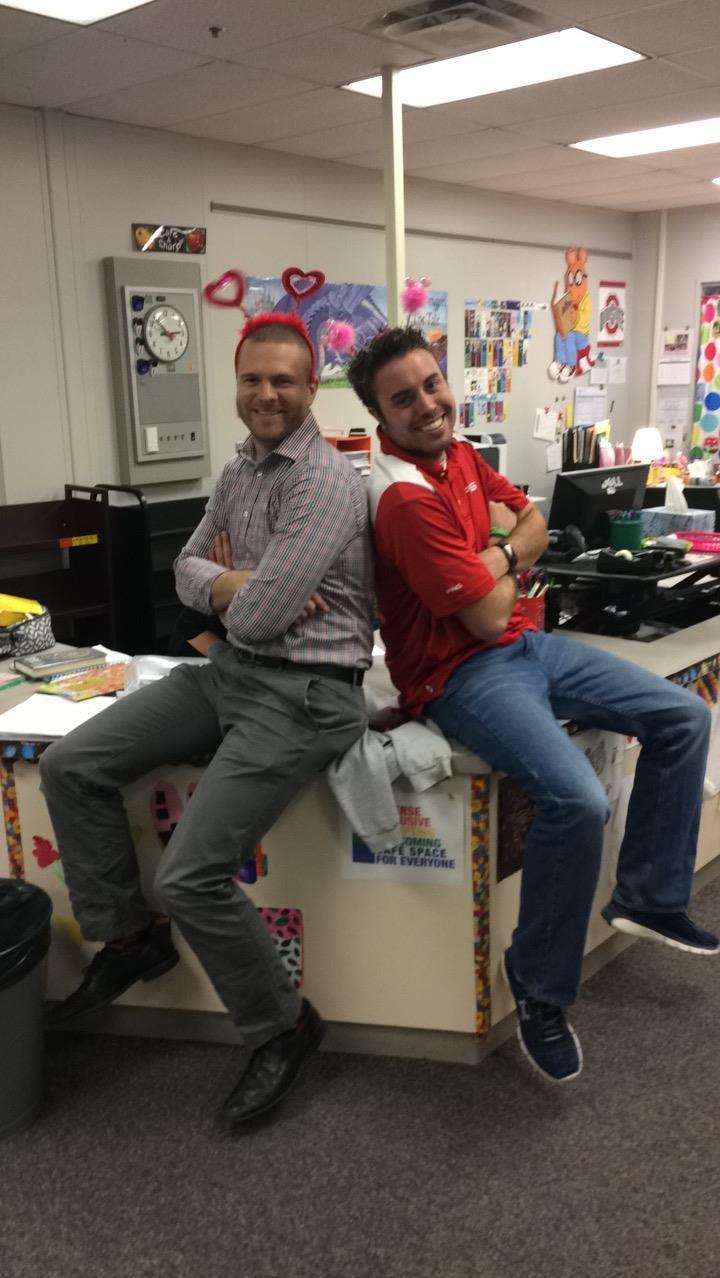Valentine s Day!!! By Jo Majors Things To Do When You Don t Have School!!!!!!!! By: Jayden White These two wacky teachers (Mr. Signet and Mr. Pound) know how to act on Valentine s Day!