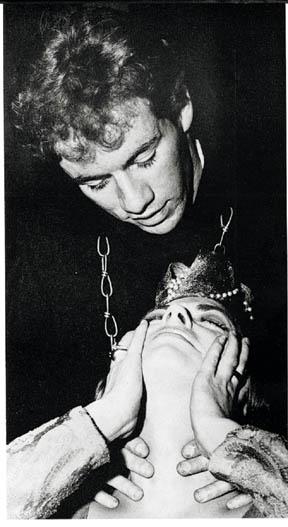 James Sutorius 67 (shown above from a 1960s IWU production of Hamlet) was among the accomplished actors who attended last summer's reunion.