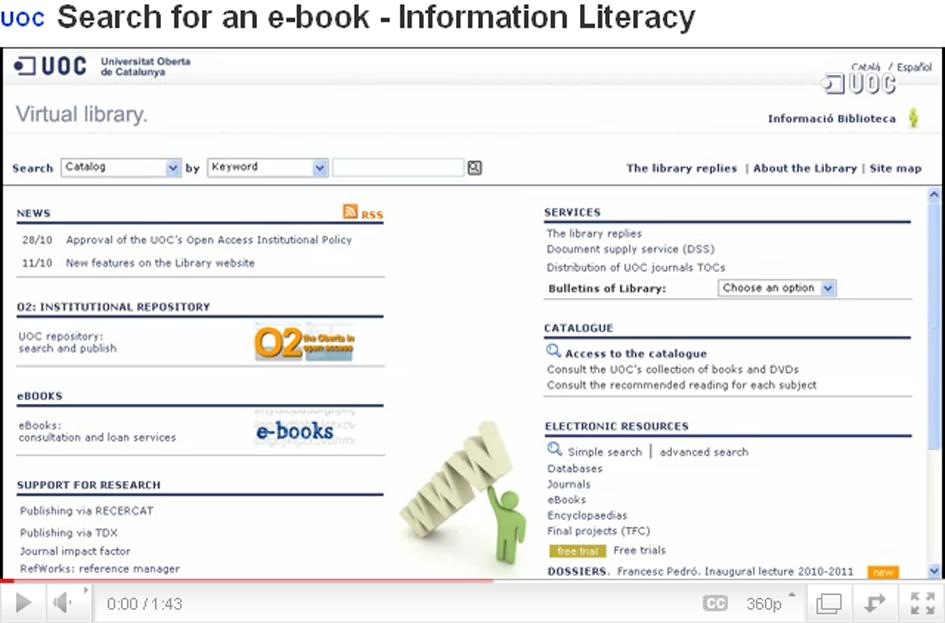 11 How to find a book or manual http://www.youtube.com/watch?