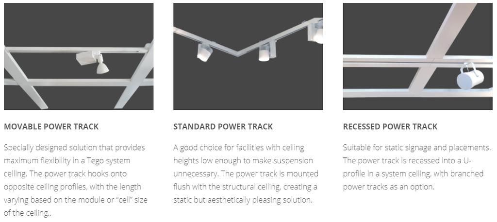 Our tracks are compatible with all the current systems on the market.
