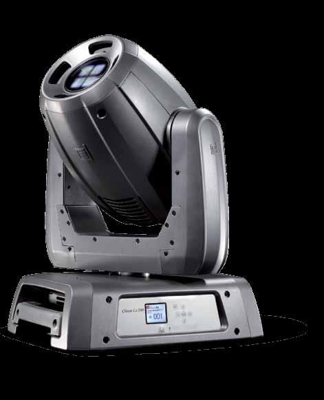 LS 2oo 1e300499 384 476 308 - LED spot moving head designed for most of standard venue - As bright as majority of the lamp based 400/575 spots - 16 beam angle - Throw distance: 3-15 m - Bright in