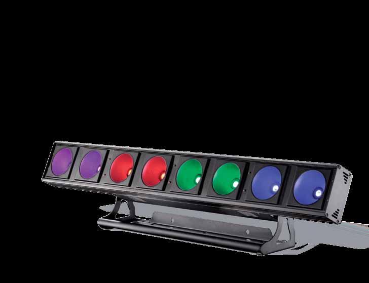 PIXEL BAR 8 1E701199 - Individual pixel control high power LED based bar - Throw distance: 3-7.