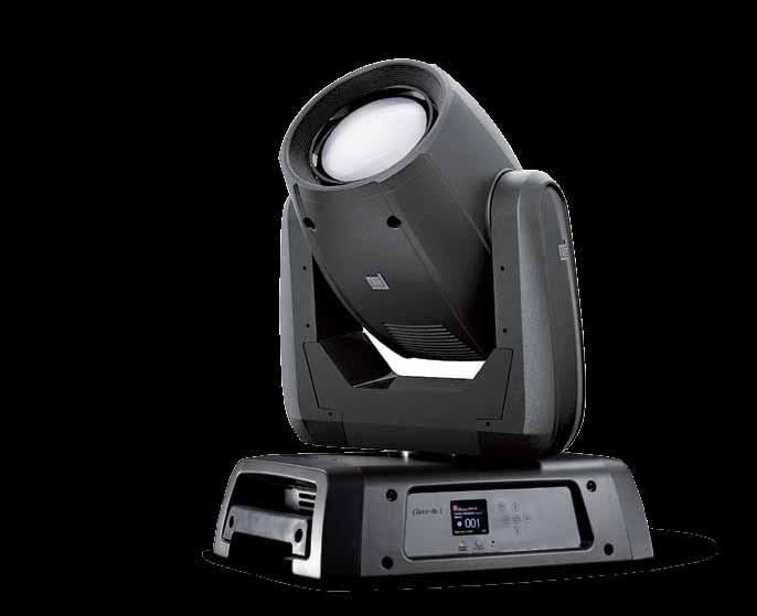 1E500299 376 496 - Bright beam moving head - Effect engine - Focus, rotating gobos and prism - 3 beam angle - Throw distance: 5-50 m - Philips Platinum 5R - Power: 189W - CT: 7100 K - Average led