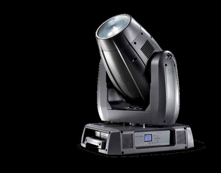 CLASSE W 7OO 1e100899 488 563 - Lamp based wash moving head fully equipped - 10/35 zoom - CMY module - Flicker free - Solid structure - Throw distance: 5-25 m - Philips MSR GOLD 700/2 MiniFastFit -