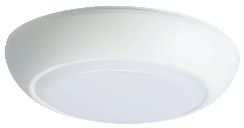 CLD LED Surface Luminaire SAMPLE NUMBER: CLD7089SWHR Models Lumens CRI / CCT Finish Packaging CLD7