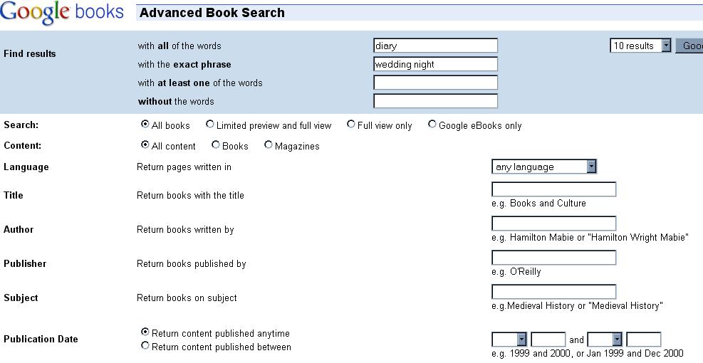 Researching a Topic Basic Keyword Search Input keywords into the search box and click Search Books The left side of the results screen will give you options to quickly filter by clicking on: type of