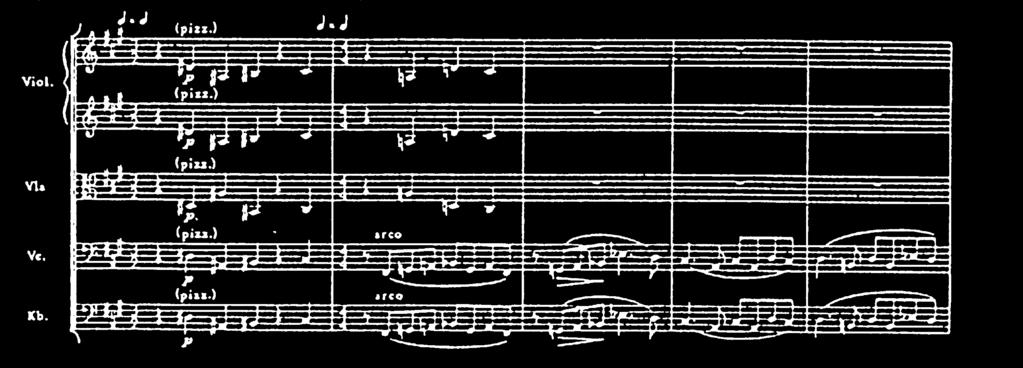 2: Symphony No. 12,1, mm. 488-493 (percussion and strings only).
