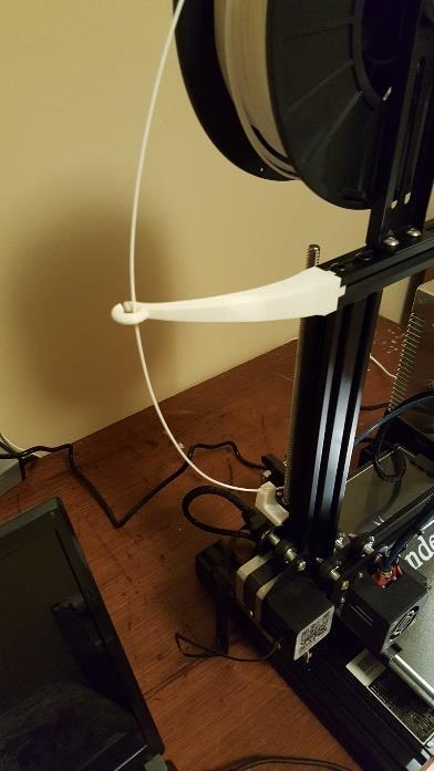 When you import the STL file it is displayed as it will be printed on the printer.