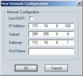 2: Configuring and Installing the Device 10. In the Reconfigure unit? confirmation window, click Yes. The New Network Configuration window appears. 11.