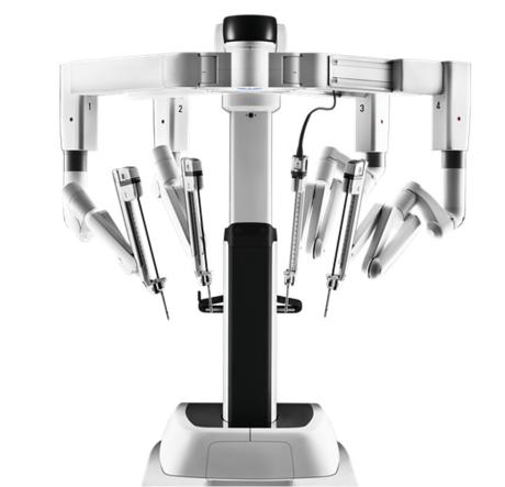 The vision cart provides, among other things, image processing and information systems for use during the surgical procedure.