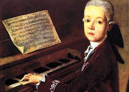 The Child Prodigy Mozart was taken on tour by